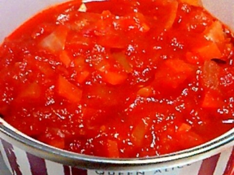 ワインビネガーで♪ ひとあじ美味しいトマトソース